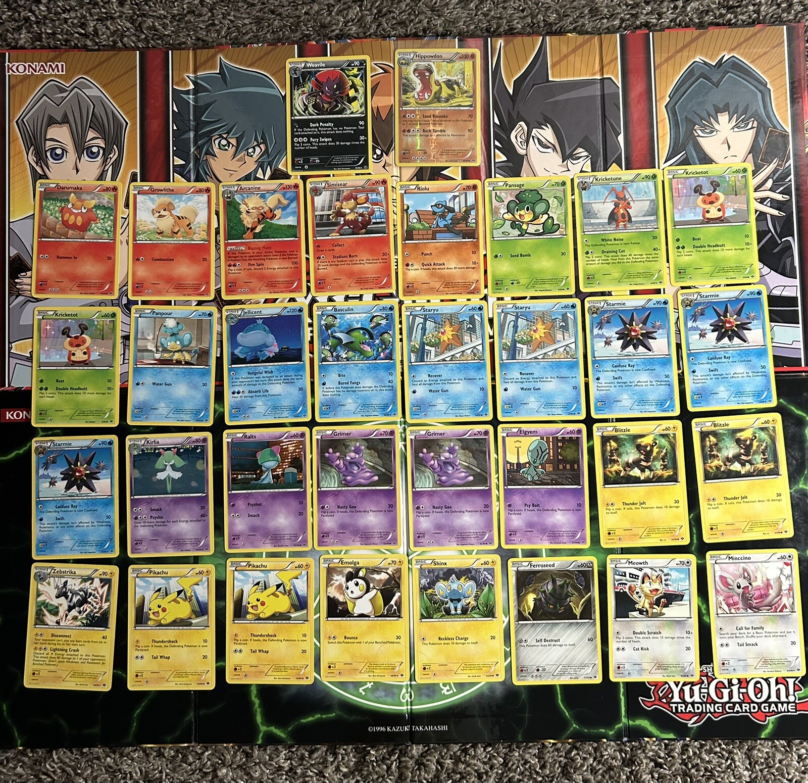 Pokemon TCG - Next Destinies - 34 Card Lot - Duplicates Are Free