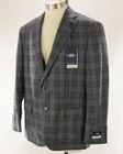 HART SCHAFFNER MARX Blue Plaid NEW YORK Fit Wool Suit Jacket 44 S NWT