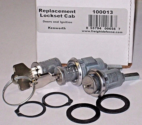 *NEW* SET of KENWORTH KEYED ALIKE DOOR LOCKS & IGNITION ~ REPLACEMENT FOR 30GN15