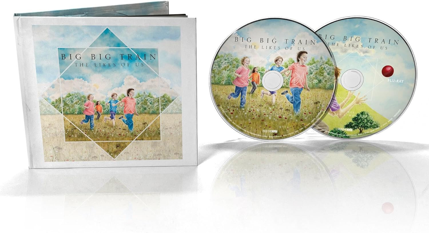 Big Big Train The Likes Of Us Cd + Blu-Ray Limited Edition New And Sealed