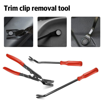 Türverkleidung Clipzange Lösezange Zange Clipentferner Werkzeug Clips Nieten 3pc
