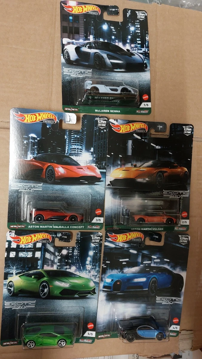 Hot wheels 1/64 🇨🇵 Exotic envy set Serie 5/5 BMW,Porsche