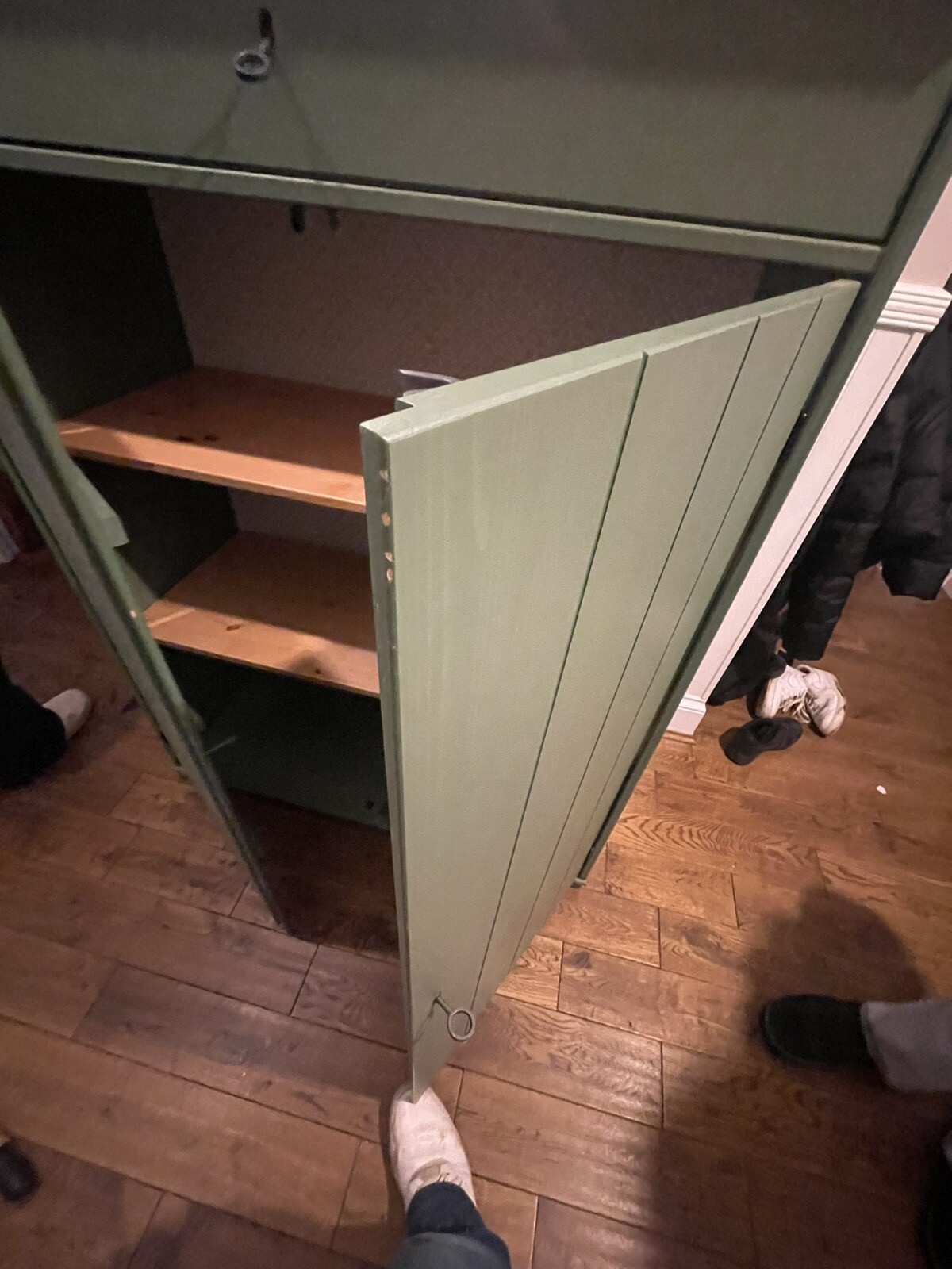 Ikea Hurdal Pine Linen Cupboard Storage with Drawer and