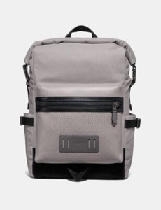 coach roll top backpack