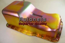 Ford Front Sump Oil Pan 69-91 V8 351W Windsor Zinc Plated Mustang Stock Capacity