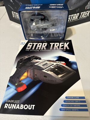 Star Trek USS Orinoco NCC-72905 Die-Cast Ship #32 EagleMoss With Magazine New
