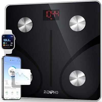 RENPHO Smart Scale Weight Body Digital Bathroom Scale Bluetooth Body Fat Scale