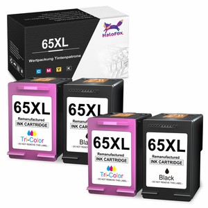 65 XL Ink for HP fits Deskjet 2600 2622 2652 2655 3722 ...