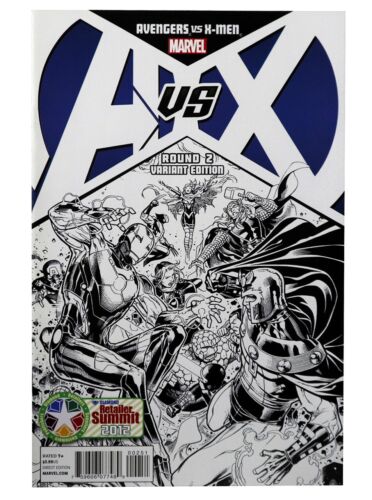 Avengers vs X-Men #2 Sketch Variant 1:200 Retailer Exclusive AVX Marvel 2012 - Picture 1 of 2