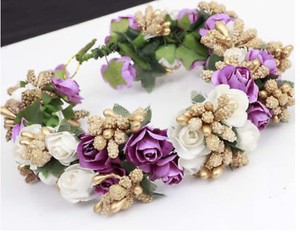 Woman Artificial Bridal Hair Accessories Wedding Hair Flowers