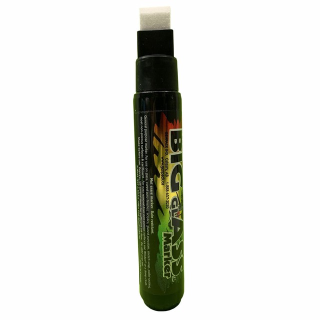Big Glass Marker Car Paint Marker Washable Color Green Qty 1 Marker eBay