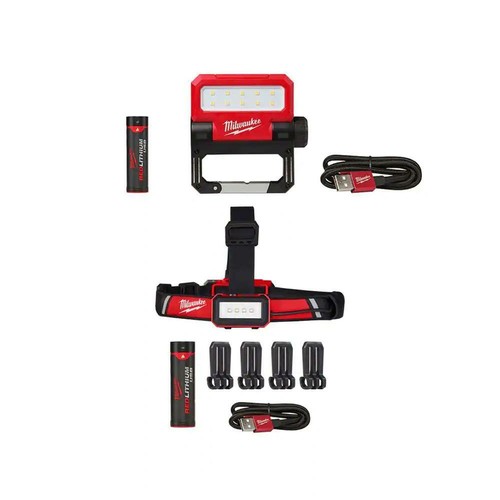 Hard Hat Headlamp 600-Lumens LED 