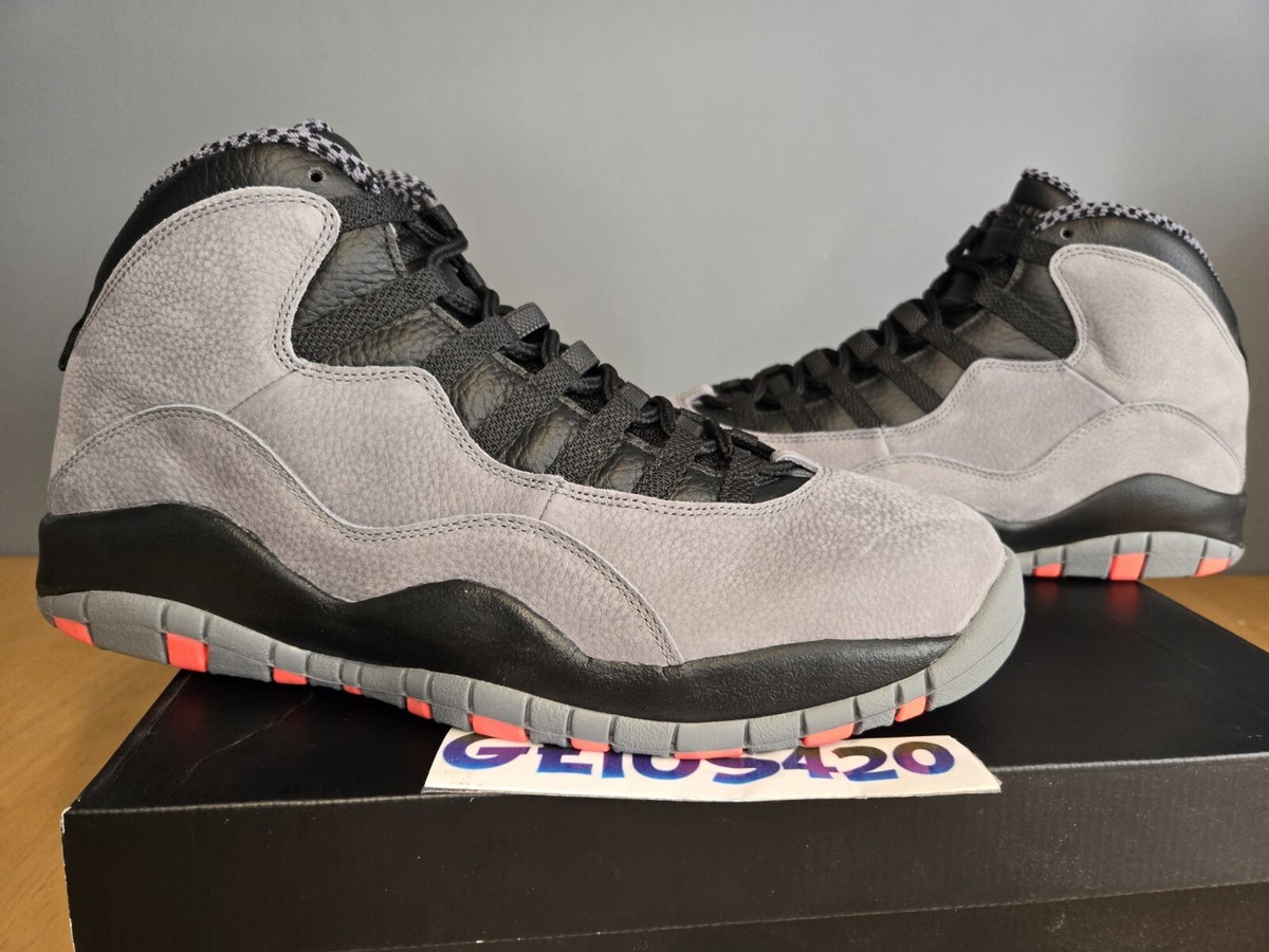 シューズ(男性用) Nike Air Jordan 10 Retro \"Cool Grey\" Jordan 10 Retro Cool Grey Men's - 310805-023 - US