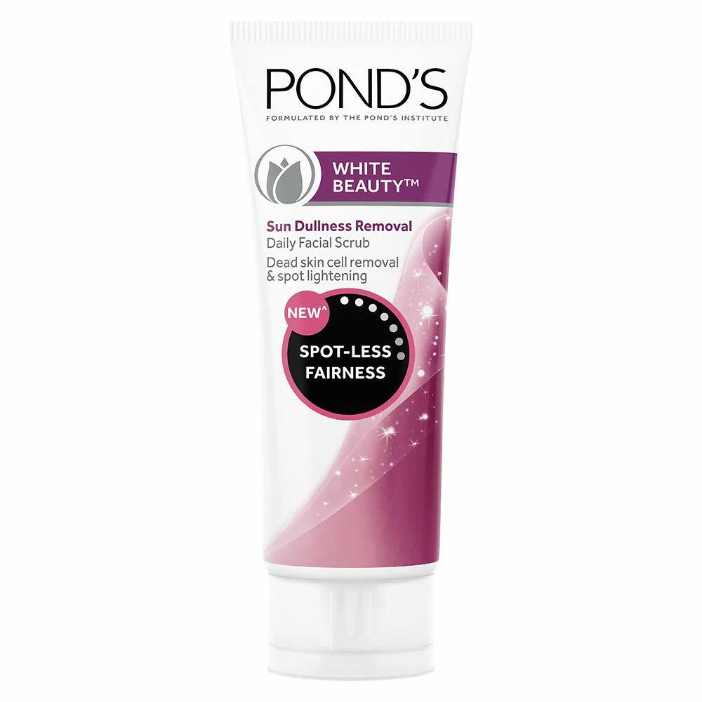 Pond s White Beauty Sun Dullness Removal Daily Facial Scrub 100 g