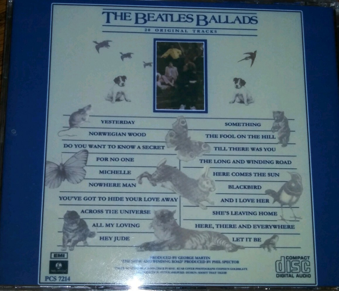 ポップス+ロック(洋楽) THE BEATLES - The Beatles Ballads  20 Original Tracks The Beatles Ballads 20 tracks on CD! | eBay