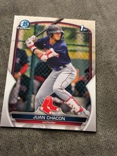 Juan Chacon 1st Bowman card