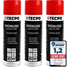 3x 500ml SPRÜHKLEBER HOCHTEMPERATUR INDUSTRI...