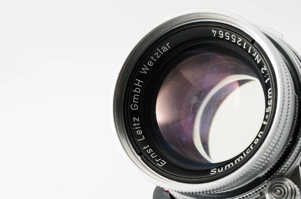 [Excellent+5] Leica Ernst Leitz GmbH Wetzlar summicron 5cm F2 L39 LTM JAPAN #347 - Image 3 of 4