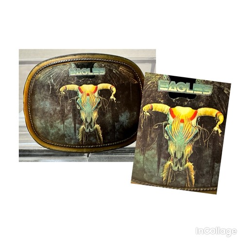 Vintage 1977 Eagles Belt Buckle One Of These Nights Album Cover Pacifica Mfg