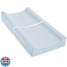 Vegan Leather Changing Pad Cover with Zipper - 31"X 16" - Waterproof Wipeable