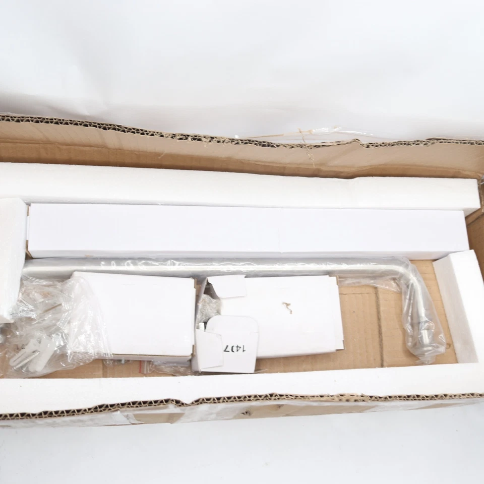 DreamLine Hinged Tub Door Handle Hardware Brushed Nickel SHDR-AC3148586-04 - Image 4 of 4