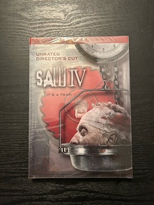 Saw IV DVD Unrated Directors Cut Widescreen 2007 Brand New Factory Sealed