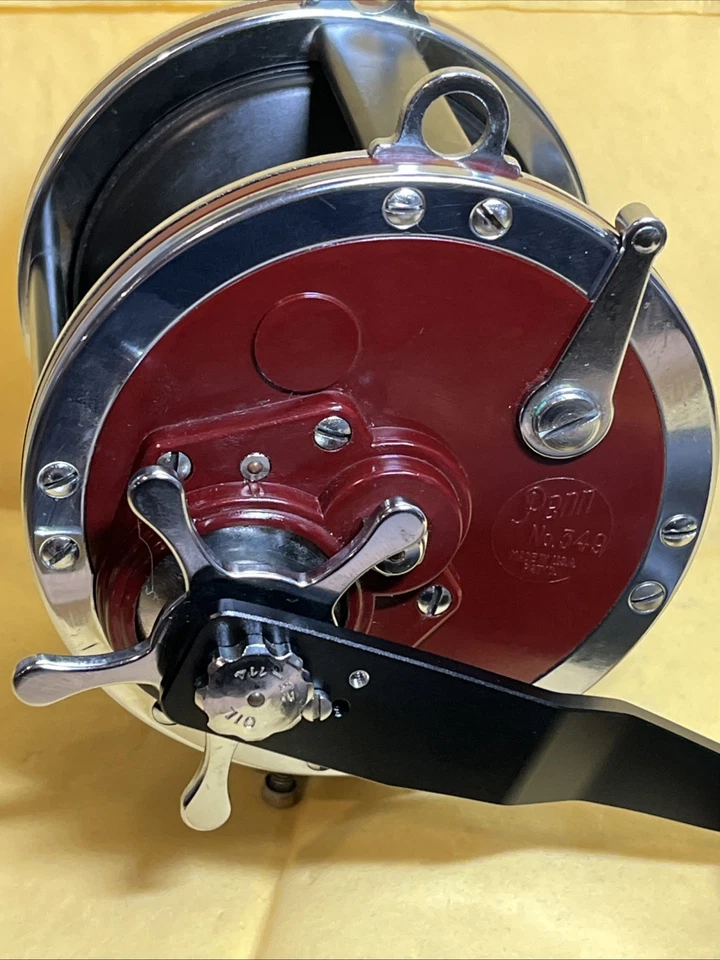 Penn 349H Master Mariner w/ Newell Wahoo Special Kit Fishing Reel Carbontex Drag - Image 3 of 4