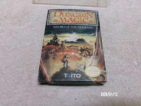 #771 NES: Dungeon Magic -Nintendo - CIB W/ Manual / Map 