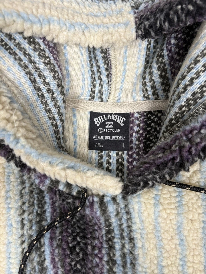 Sudadera con capucha polar Billabong Sherpa para hombre talla L Foto 4 de 4