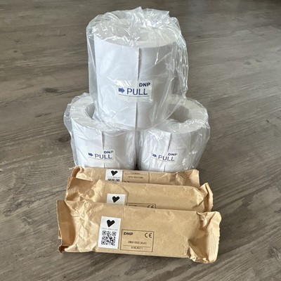 DNP Mediaset QW410SD 10x15, 3x Fotopapier Rollen + 3x Farbbänder, 450 Blatt