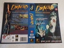 Night of the Demons 2 VHS Video Promo Sleeve -Large Box- No Tape