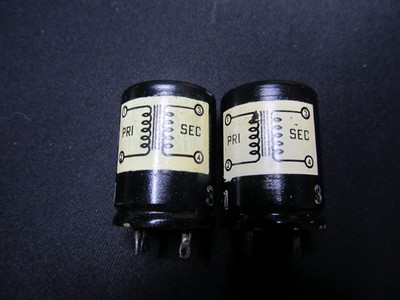 PAIR Jefferson Microphone/MC stepup audio input transformer NOS Pair MINT NEW