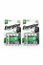 Image of 8x Energizer AA Extreme Rechargeable Batteries 2300mAh Pre Charged NiMH 6xLONGER