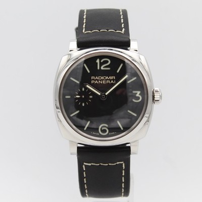 [2931] Panerai Radiomir 42mm - PAM00574 Box&Papiere 2016 Extra Bänder Sehr Gut