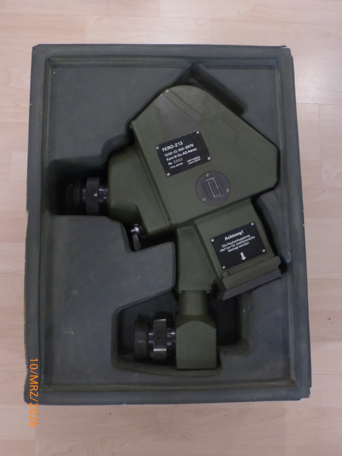 Fero/Z13/Blockvisier/Kern/Feldkanone/Optik/Zielfernrohr