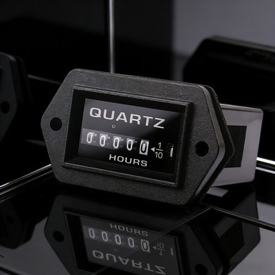 DC12V-36V Digitaler Betriebsstundenzähler Boot Traktoren Generatoren Hour Meter