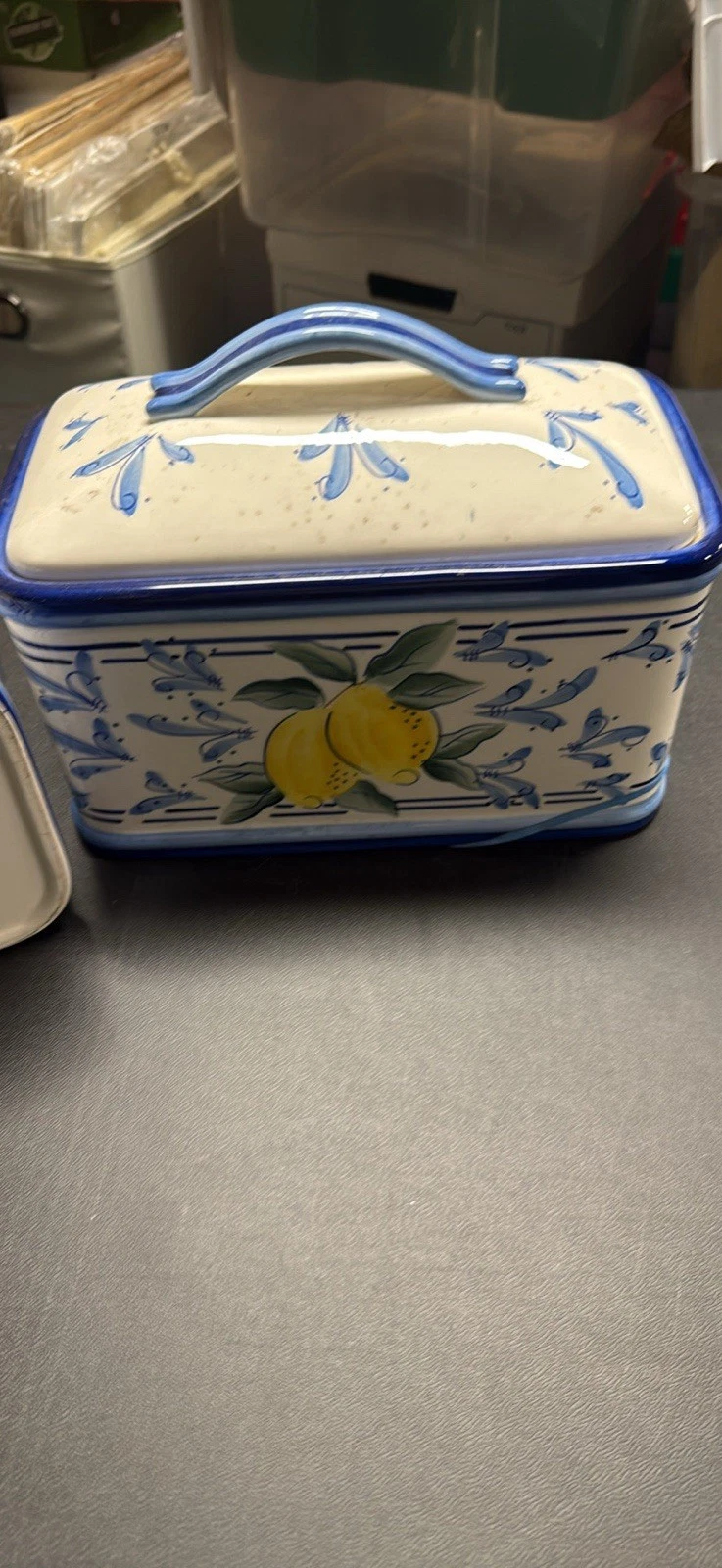Vintage Ceramic Stonelite Inspirado Seattle Usa Bread Box/Cookie Jar Container
Opens in a new window