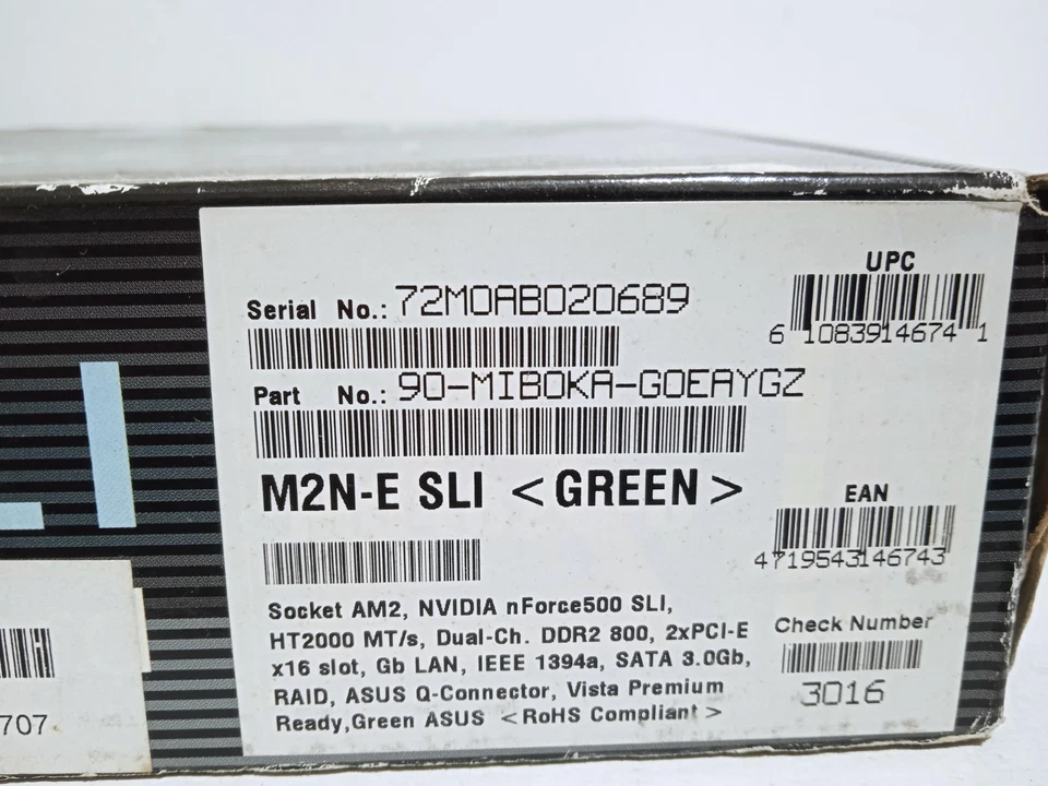 Asus M2N-E SLI - Socket AM2, Nvidia nForce 500, DDR2, COMPLETA, NO FUNCIONA¡¡¡ - Imagen 3 de 4