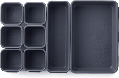 - Interlocking Desk Drawer Organizer, 8 Pcs, Drawer Organizer, Kitchen Drawer Or