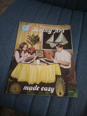 Dimensional String Art Made Easy 1973 Templates Included Pattern Booklet