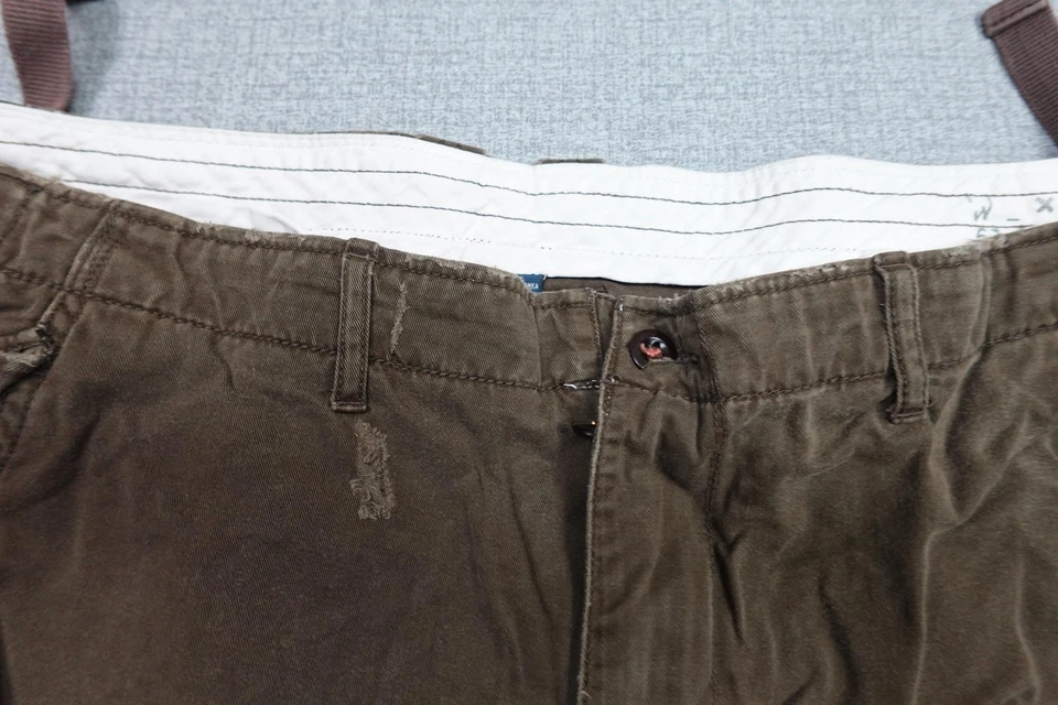 Polo Ralph Lauren Cargo Pants Mens 50x30 Brown Utility Reinforced Military Para - Image 3 of 4