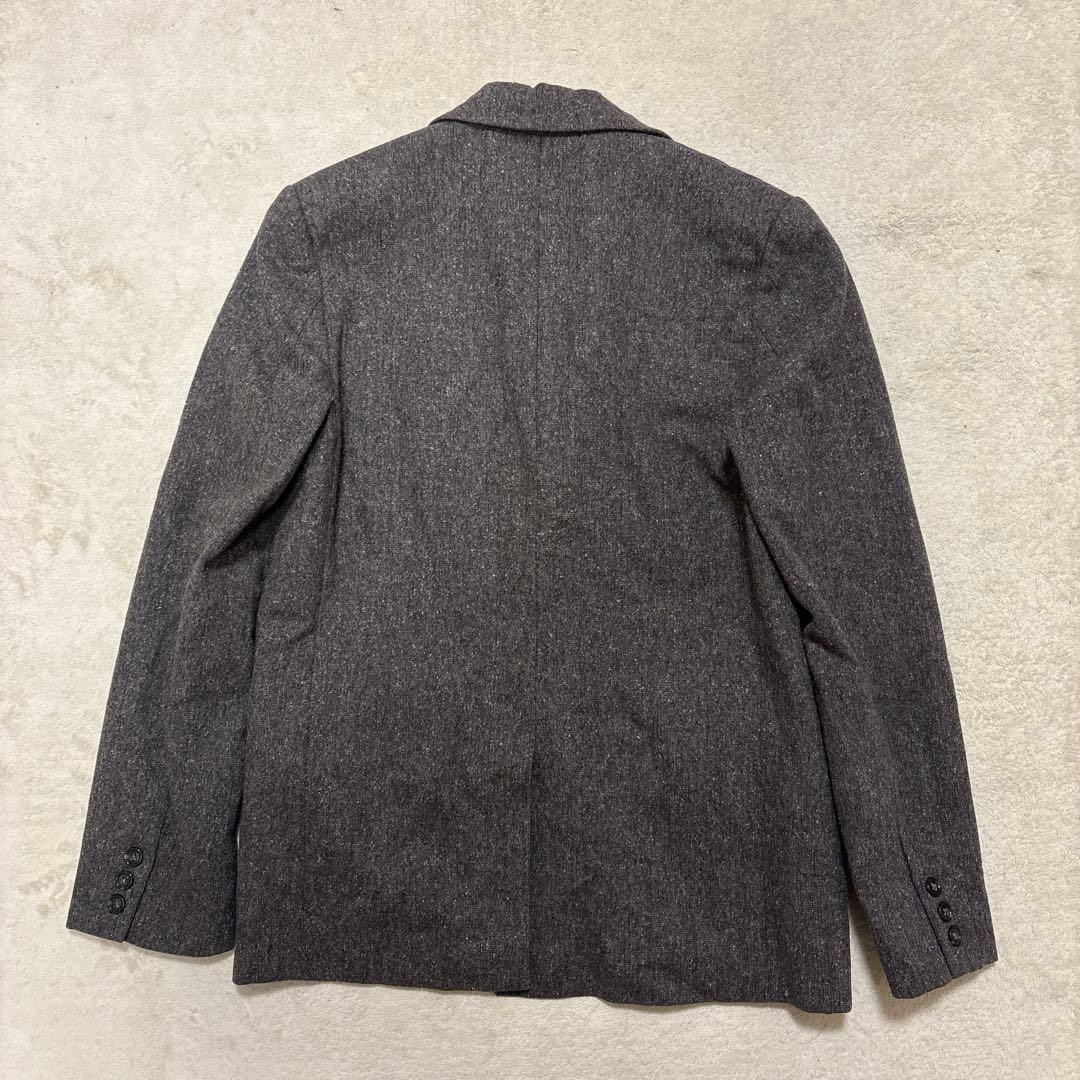 Pendleton 90s Wool Silk Tailored Jacket Gray Made… - image 8