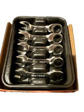 New Snap-on 15 Thru 19 Mm 12-point Box End Short Ratchet Wrench Set Oxkrm705