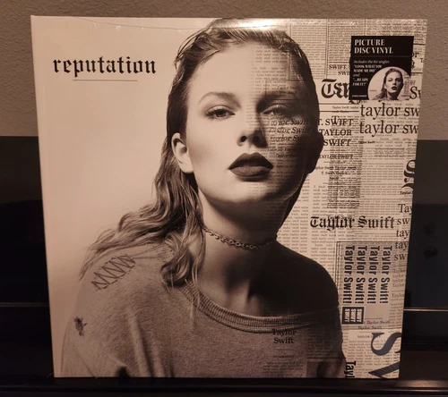 NEW Factory Sealed Taylor Swift Reputation Picture Disc 2LP Vinyl - see photos🐍