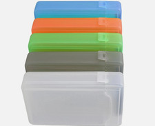5 Pcs 3.5 Inches Hard Disk Drive Protection Storage Box Case