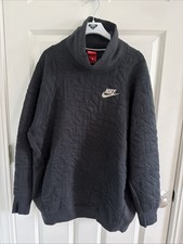 Nike Women's Black Pullover Long Sleeve Size Large Sweatshirt