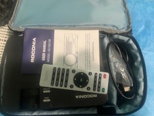 ROCONIA Q6 Projector with 5G WiFi and Bluetooth, Native 1080P Projector NEW