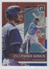 2022 Donruss Optic Diamond Kings Red White & Blue Prizm /199 Brandon Lowe #1 1v1