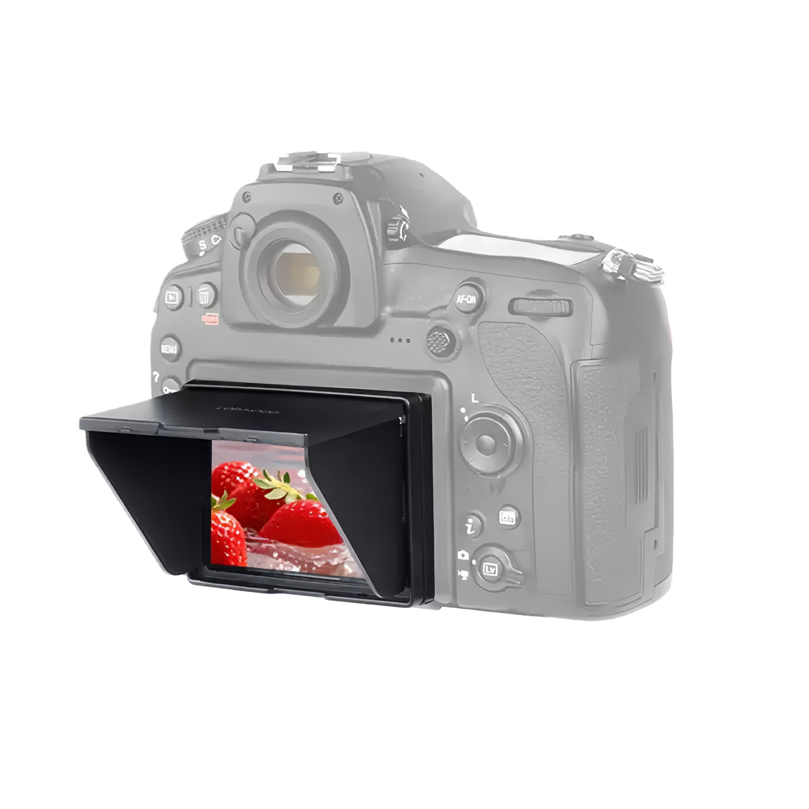 Camera LCD Hood Sun Shade Sun Hood suitable For Nikon D7500 Screen Shading 