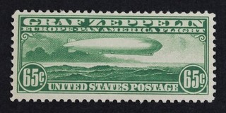 CKStamps: US Air Mail Stamps Collection Scott#C13 Graf Zeppelin Mint VLH OG